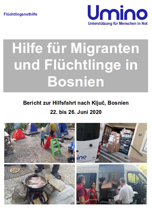 Hilfsfahrt Bonsien Juni 2020